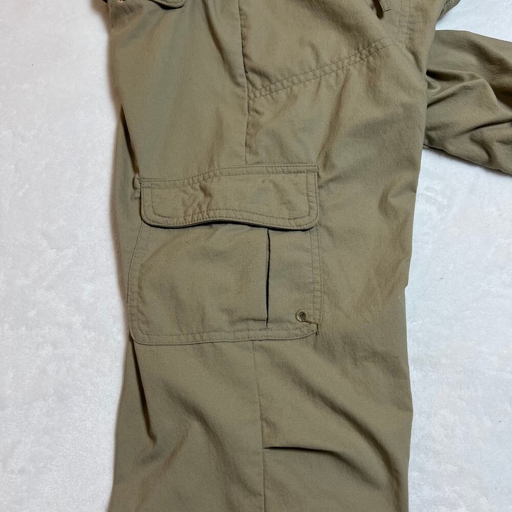 REI Women's Bootcut Nylon Blend Convertible Cargo Pants Size 2 Gorpcore Hiking - Picture 7 of 11
